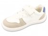 Befado FIKO BAREFOOT 004Y007 white/grey buty chłopięce na rzep